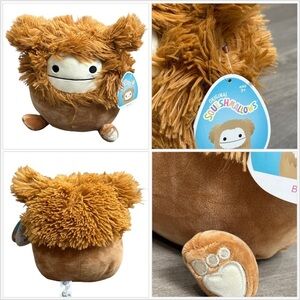 Squishmallow Benny The Bigfoot with Golden Hair 8" pals Plush Stuffed Animal NWT